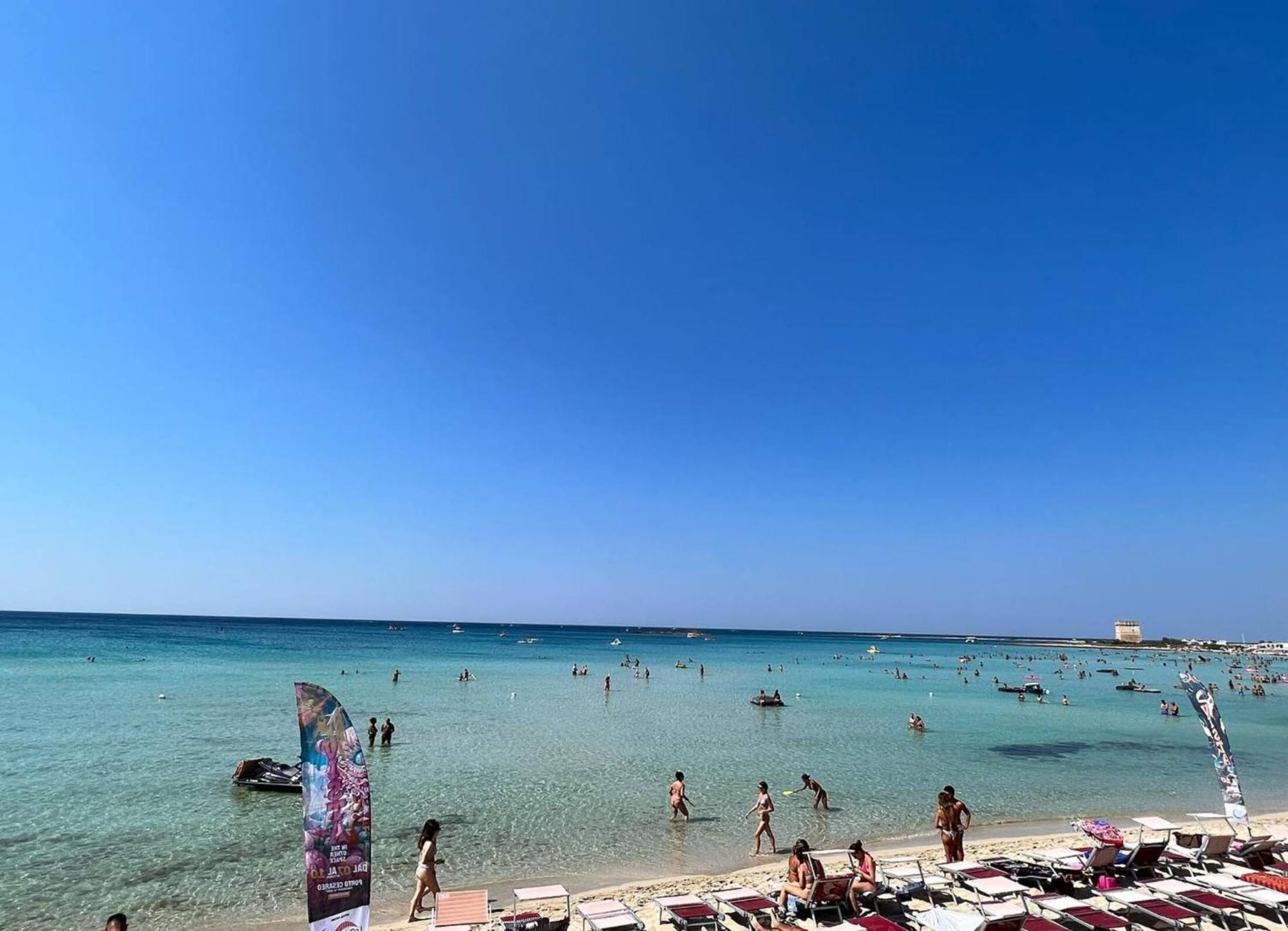 Sea View Panoramic Penthouse Villa Porto Cesareo Exterior photo